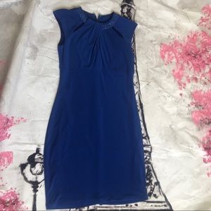 INC Cobalt Blue Dres